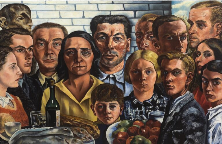 Charley Toorop, ‘Maaltijd der vrienden’, 1932-33, foto: Studio Buitenhof