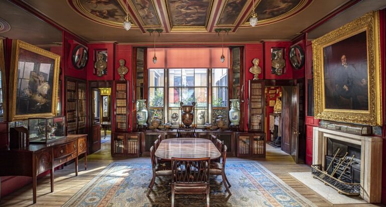 Library Dining Room by Celia Rogge Interieur Sir John Soane’s Museum, foto: Celia Rogge