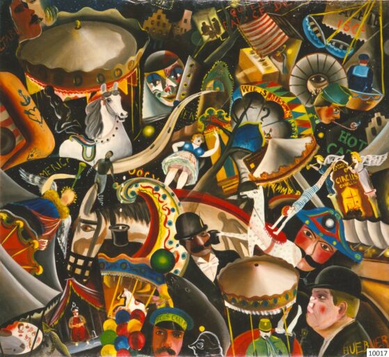 Pyke Koch, ‘Kermis in Utrecht’, 1928-29