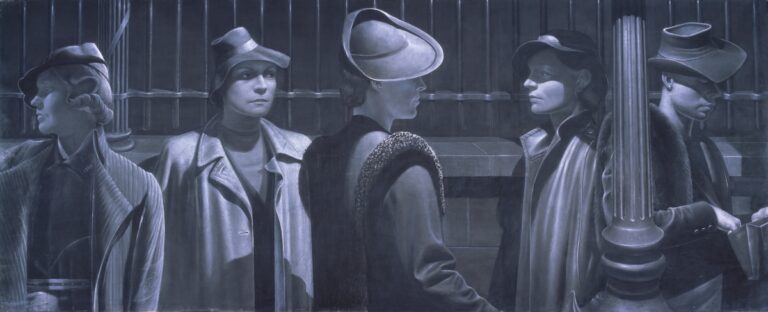 Pyke Koch, ‘Wachtende vrouwen’, 1941