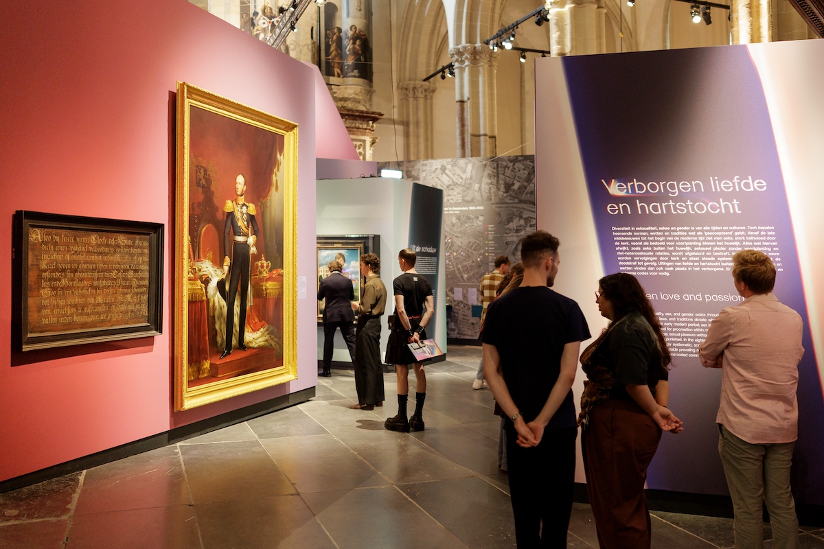 Zaaloverzicht ‘Verborgen liefde en hartstocht’, foto: Aad Hoogendoorn