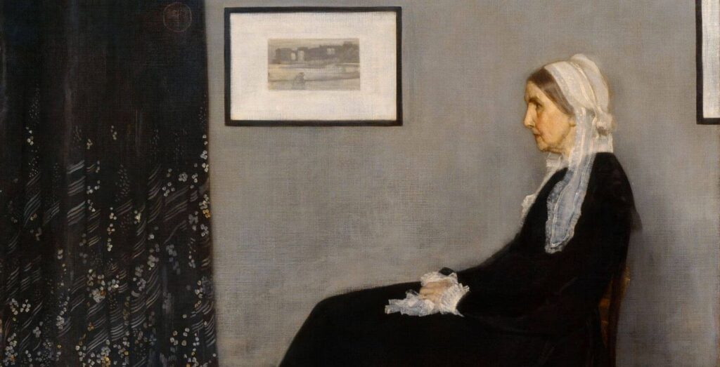 James McNeill Whistler, ‘Arrangement in Grey and Black No. 1’, 1871
