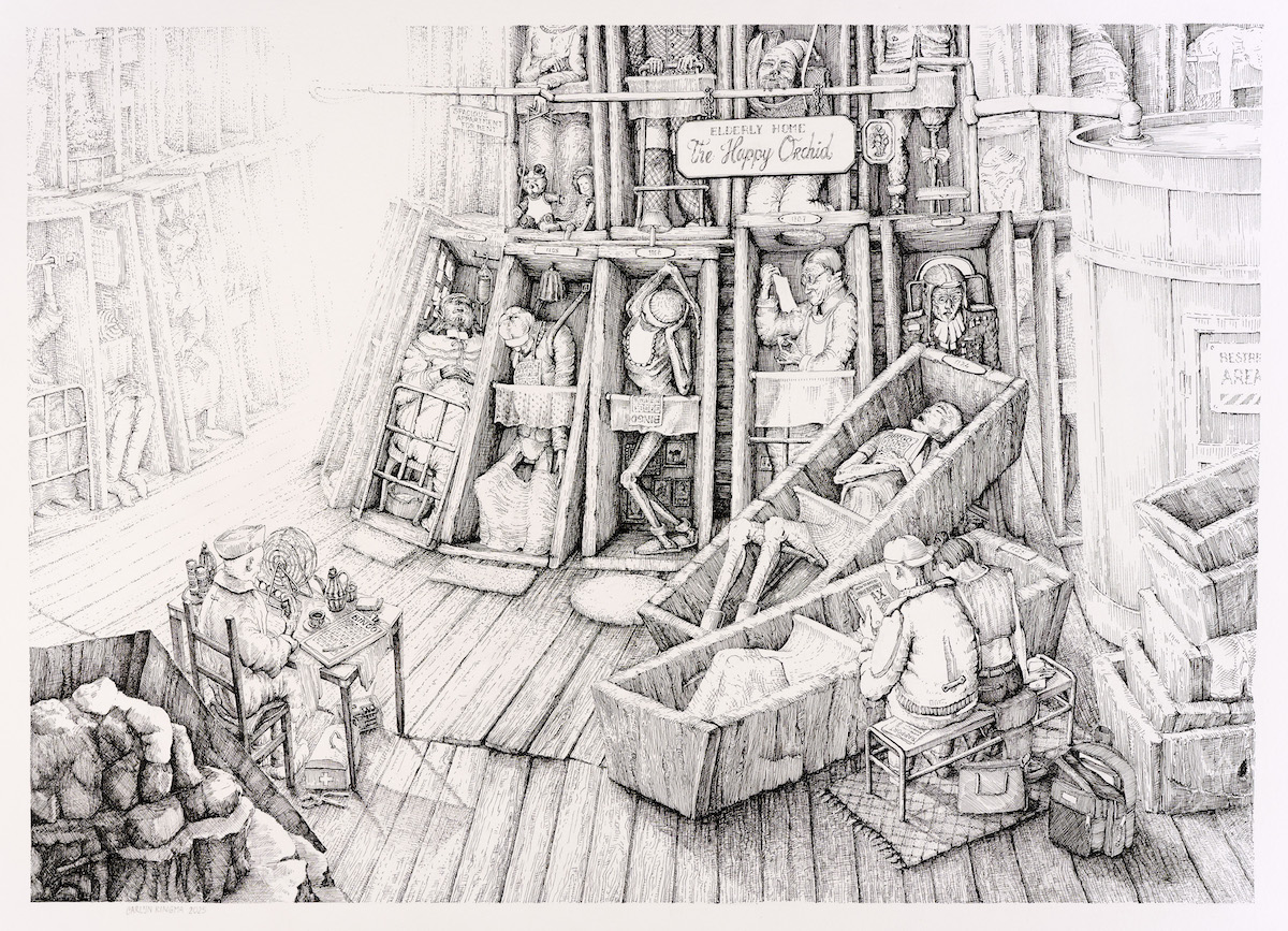 Beeld 6 Carlijn Kingma, ‘Fear of Falling – Elderly Home the Happy Orchid’, 2025