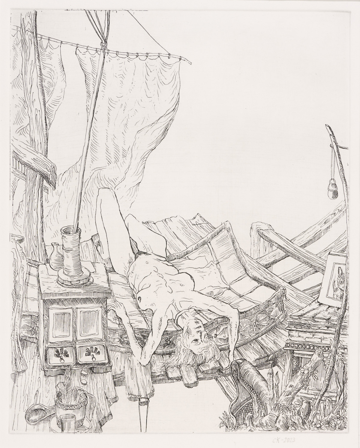 Beeld 7 Carlijn Kingma, ‘Self Portrait, or the Fear of Falling’, 2025