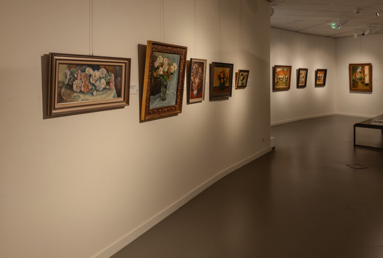 Zaaloverzicht ‘Jacob & Coba Ritsema – Broer achter zus’, foto: Noord-Veluws Museum