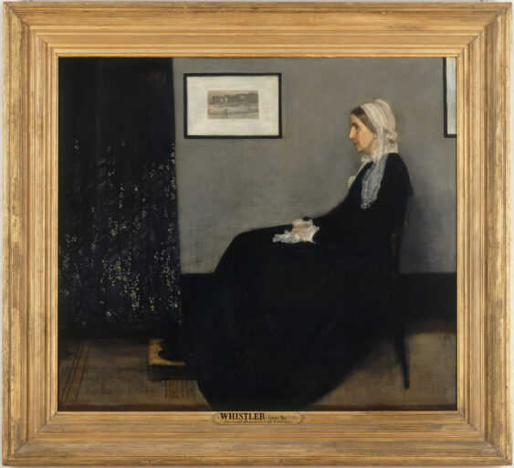 James McNeill Whistler, ‘Arrangement in Grey and Black No. 1’, 1871