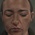Ina van Zyl, ‘Selfportrait With Downcast Eyes’, 2007