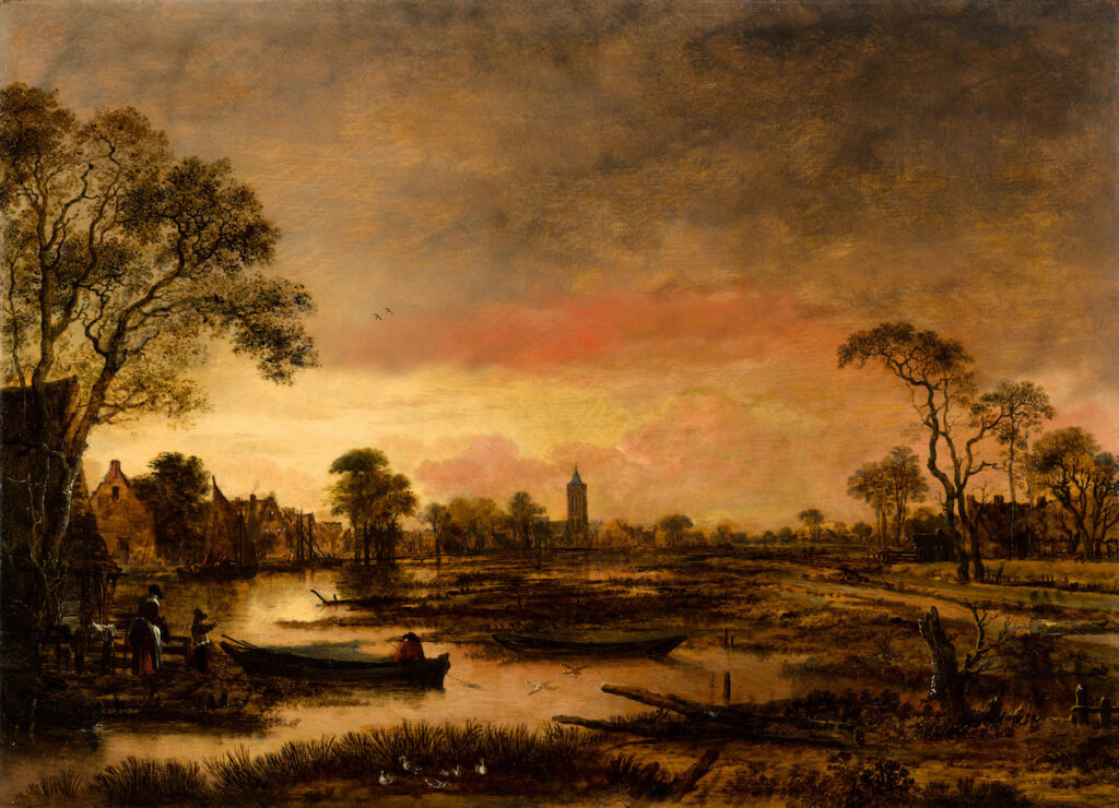 Aert van der Neer, ‘Rivierlandschap’, 1650