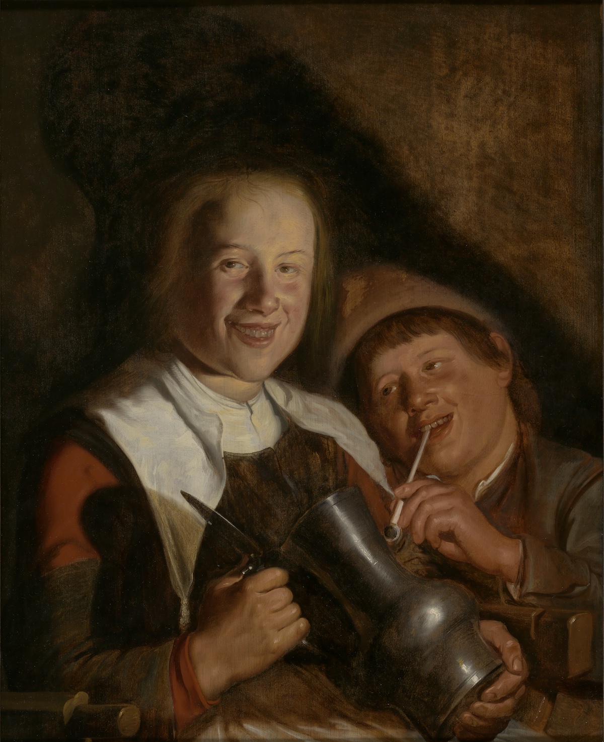Jan Miense Molenaer, ‘De Smaak’, ca. 1640