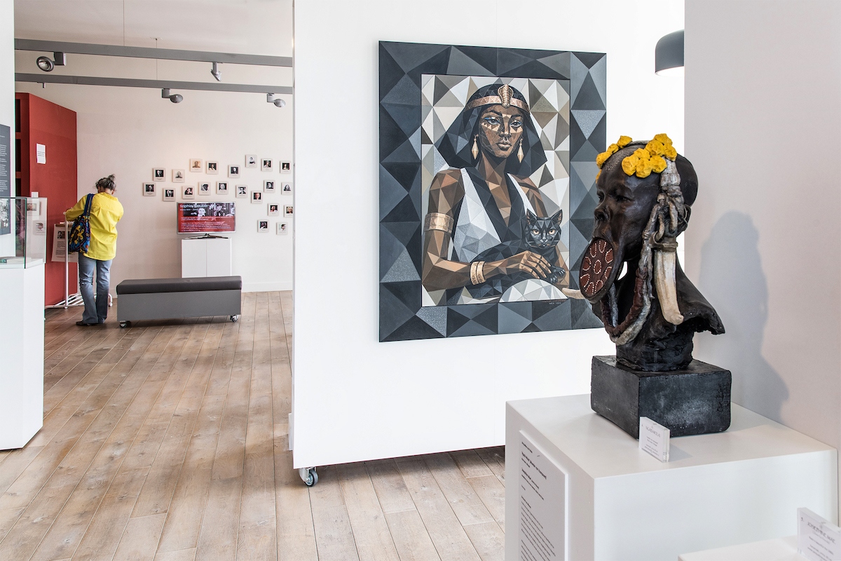 Zaaloverzicht ‘Haar Kracht – van Venus tot veroveraar’, foto: Museum van de Vrouw