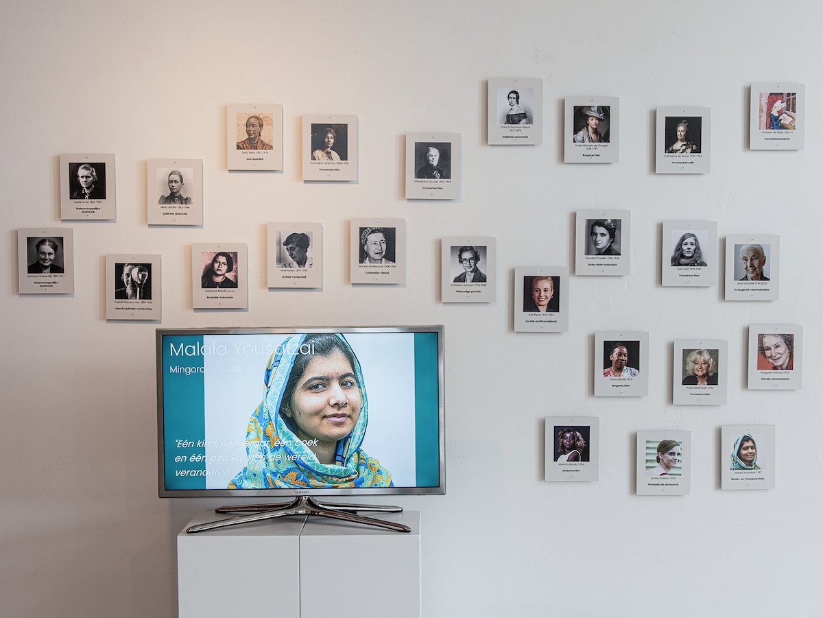 Zaaloverzicht ‘Haar Kracht – van Venus tot veroveraar’, foto: Museum van de Vrouw