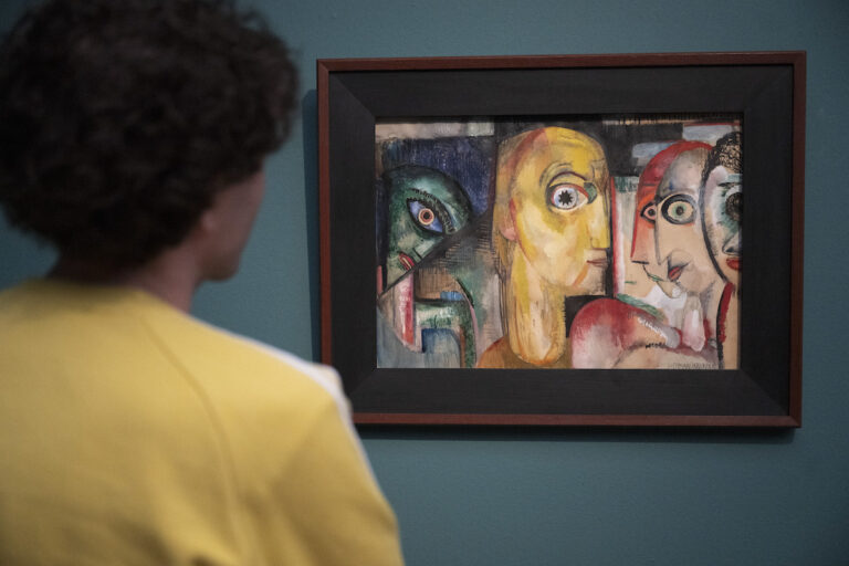 _MBF5513 Zaaloverzicht ‘Herman Kruyder – Expressionist van de ziel’, foto: Margot Brakel