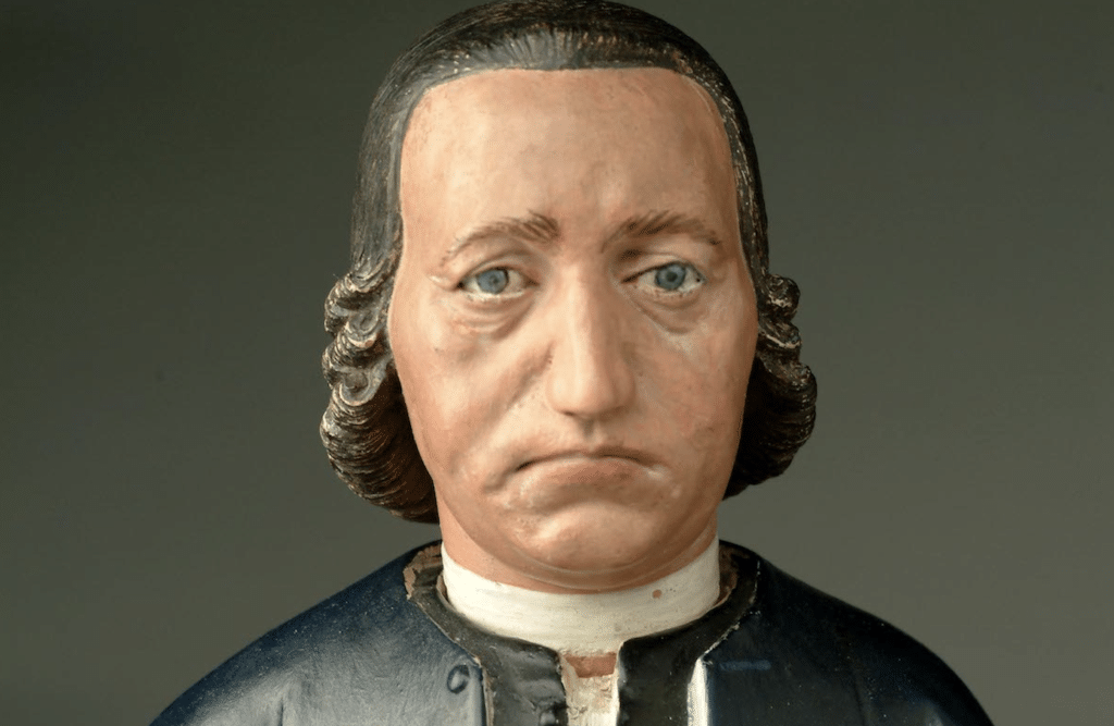 Onbekende maker, Beeldje van Jacob Ariesz. Arkenbout, ca. 1792