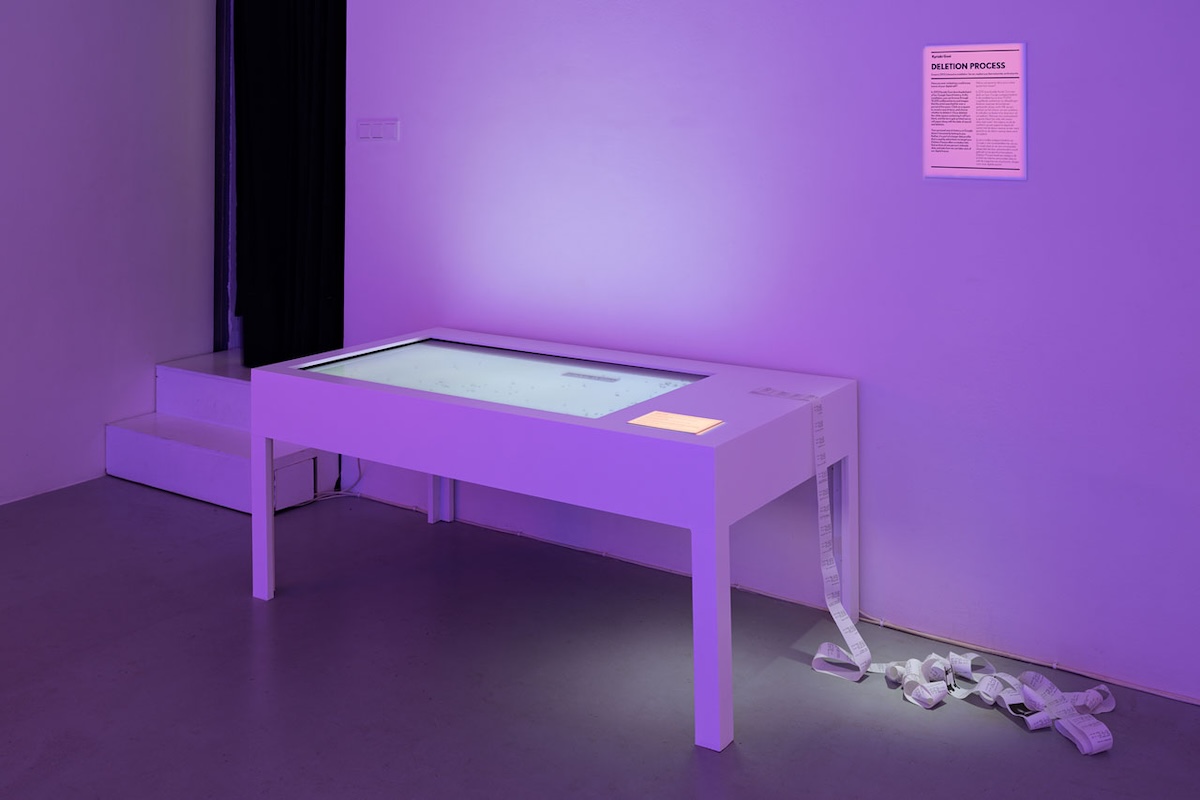 Kyriaki Goni, ‘Deletion Process_Only you can see my history’, 2013