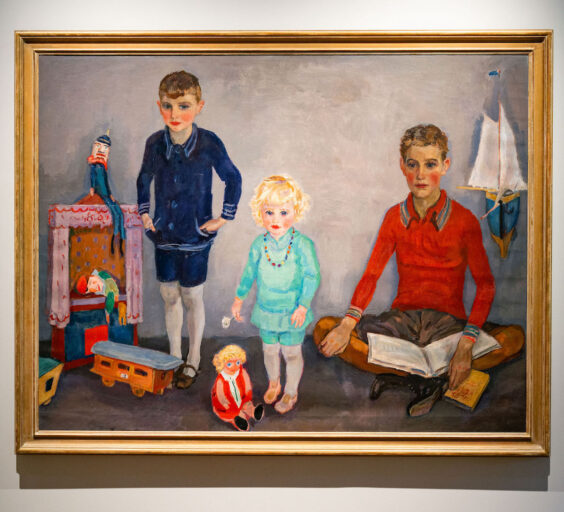 Jan Sluijters, ‘Jan, Rob en Liesje Sluijters’, 1926-28, foto: Rob Lipsius
